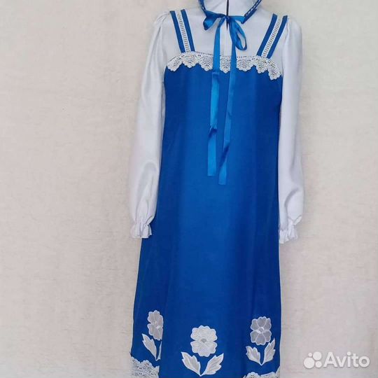 Сарафан в народном стиле