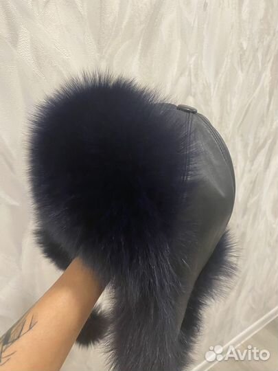 Шапка ушанка женская