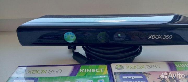 Xbox 360 kinect с дисками