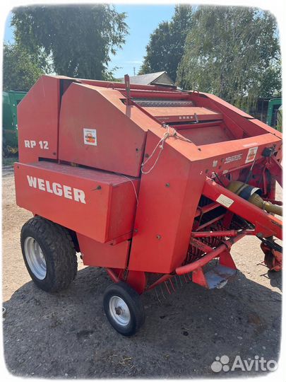 Пресс-подборщик Welger RP 12, 1990