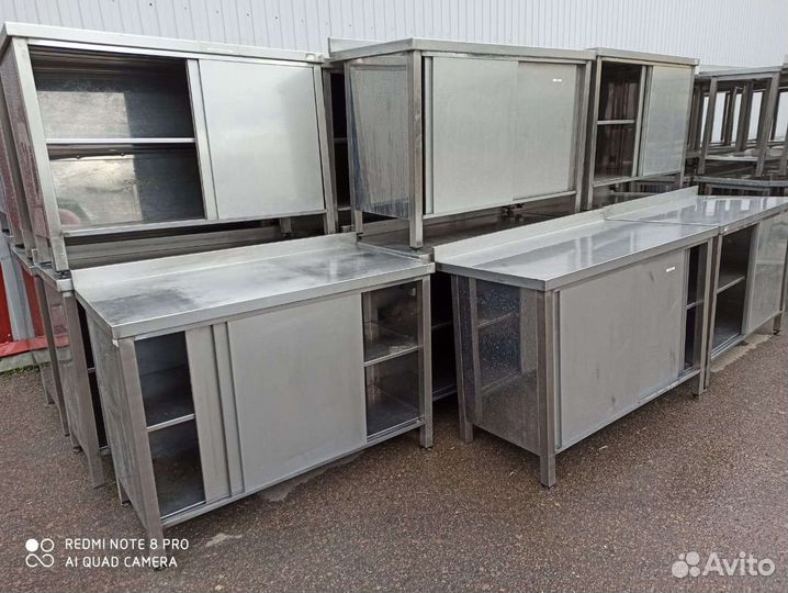 Столы купе мойки шпильки косынкы из нержавейки