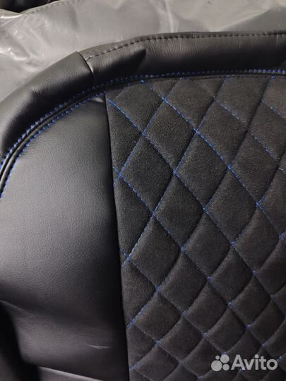 Авточехлы на солярис (2 передних)