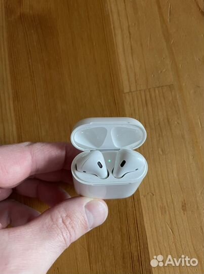 Беспроводные наушники apple airpods оригинал