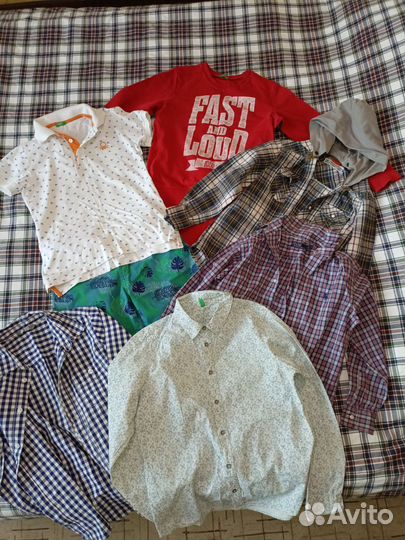 Детские вещи пакетом на мальчика 134-140