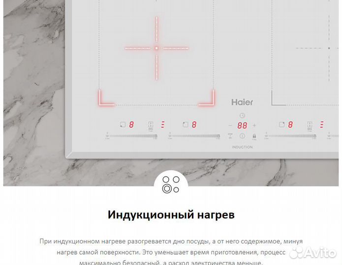 Индукционная варочная панель Haier