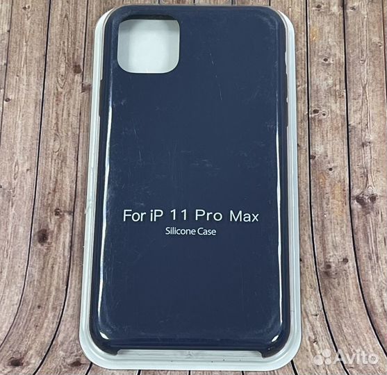 Чехол накладка для iPhone 11 Pro Max синий космос