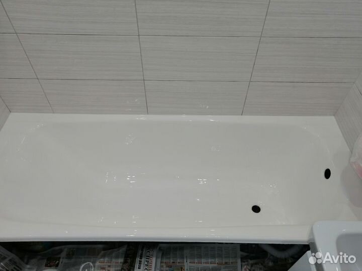 Реставрация Ванн наливным акрилом эмалировка