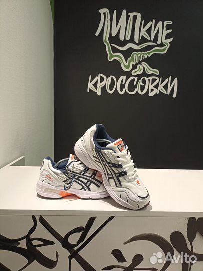 Кроссовки Gel 1090 White Navy Orange