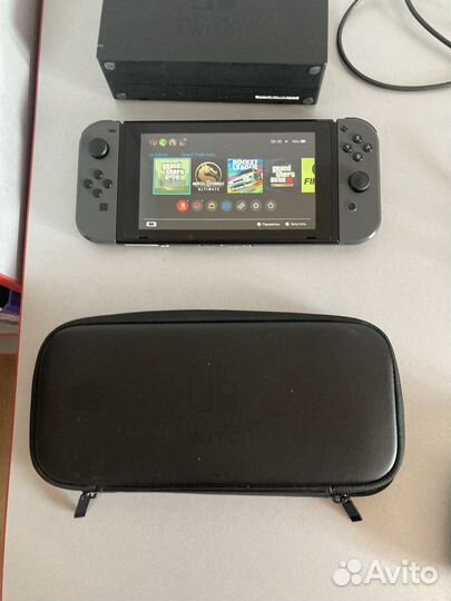 Nintendo switch rev 2 с играми