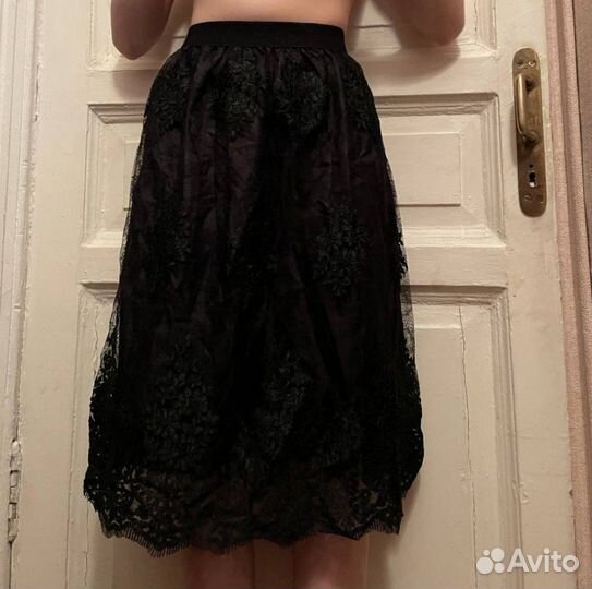 Юбка кружевная