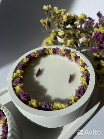 Подарок на День матери свечи ручной работы