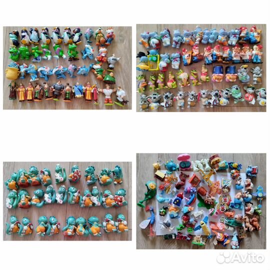 Киндеры сюрпризы из 90 годов и другие