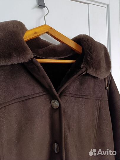 Дубленка женская 60 размер