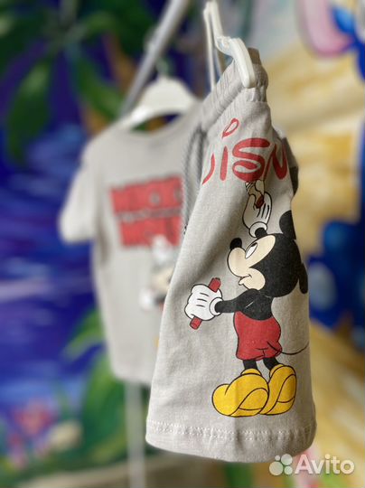 Костюм серый Микки zara