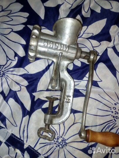 Мясорубка ручная СССР