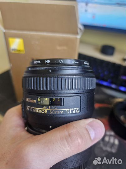 Nikon 50mm f/1.4g af-s nikkor