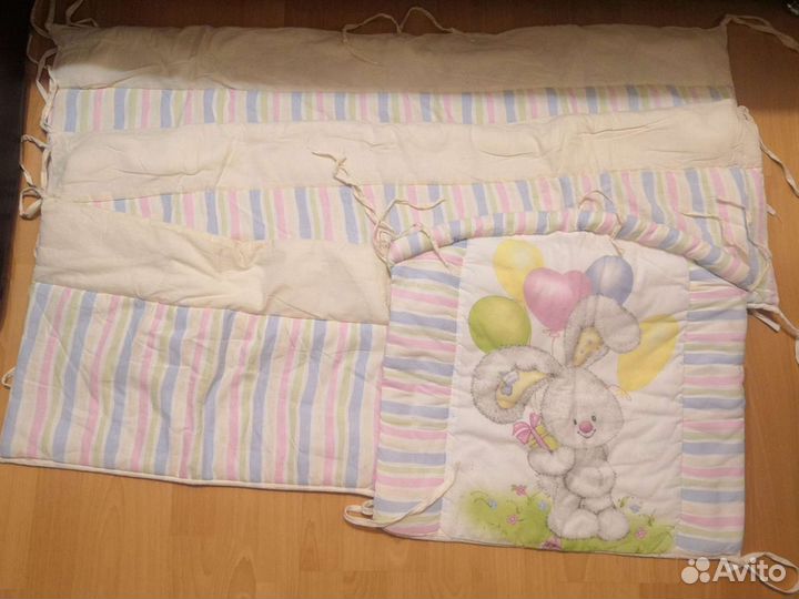 Бортики в детскую кроватку