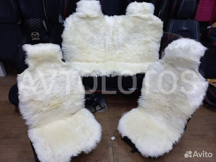 Меховые накидки из овчины