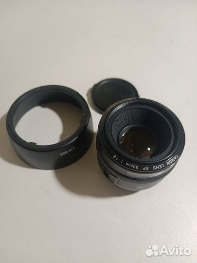 Canon EF 50mm 1:1.8 mkI первая версия
