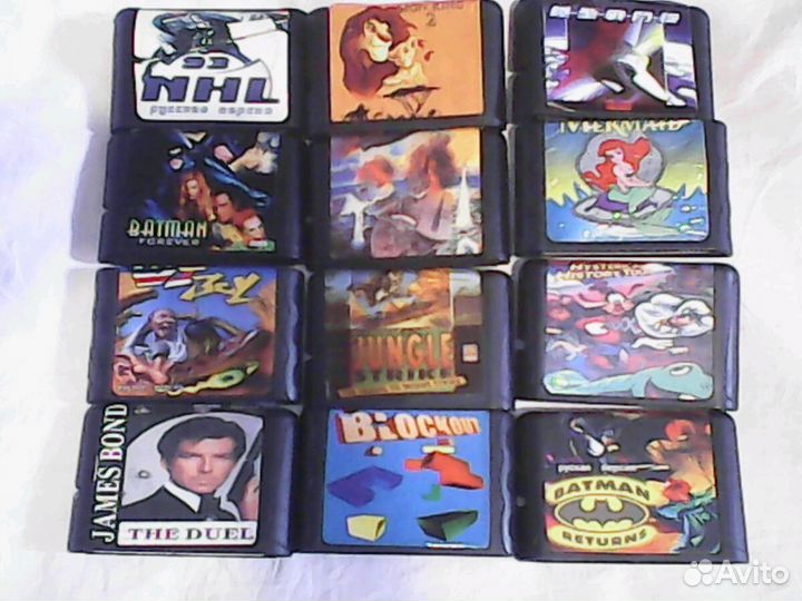 Продаю картриджи для Сега Мегадрайв