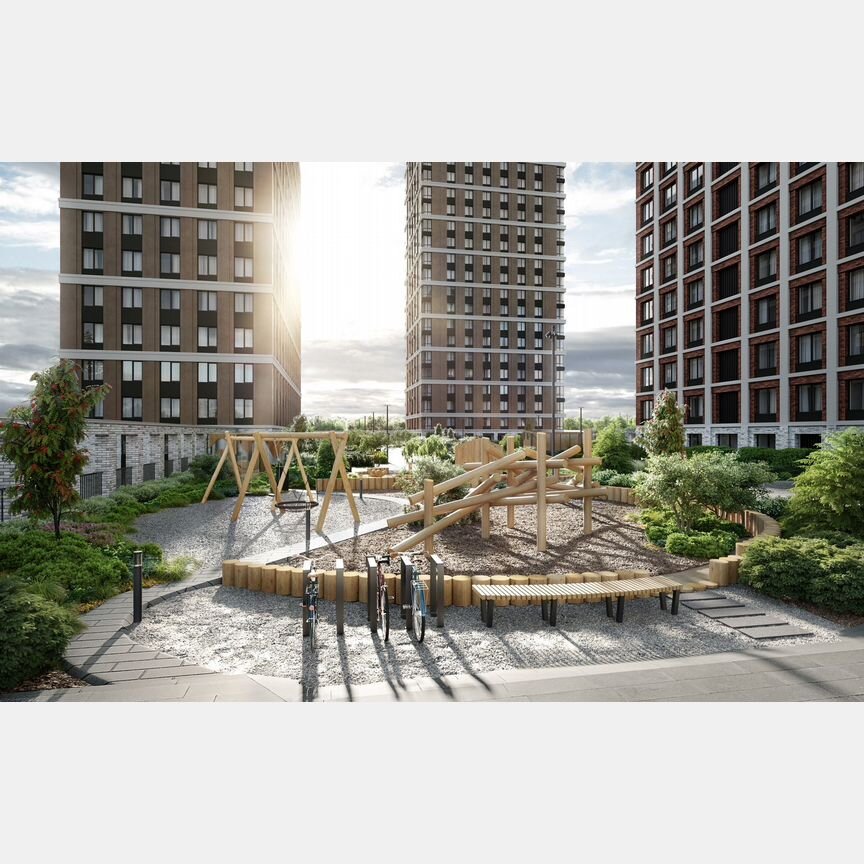 2-к. квартира, 51,5 м², 8/16 эт.