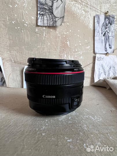 Объектив Canon EF 50mm f/1.2L USM