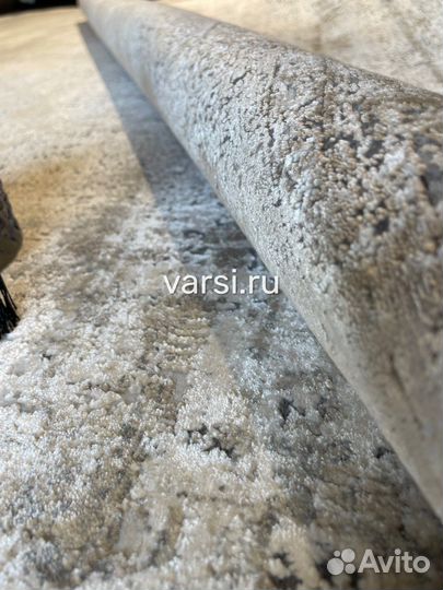 Шелковый ковер 1.2х1.8 бежевый