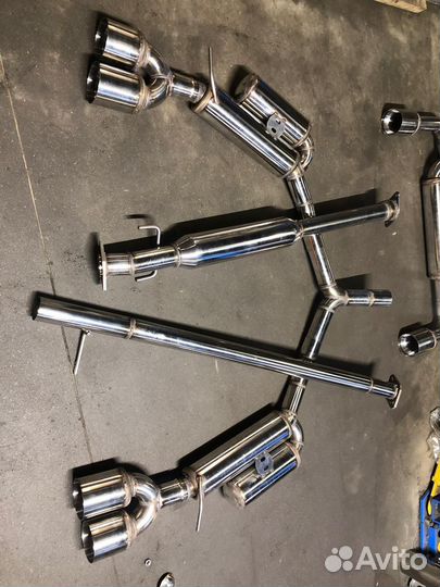 Прямоточный выхлоп kia optima 4