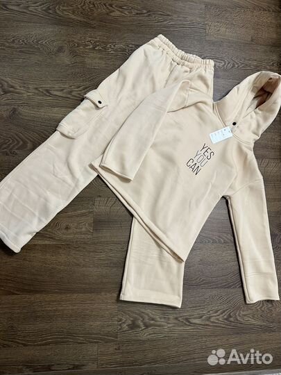 Спортивный костюм на флисе женский 44