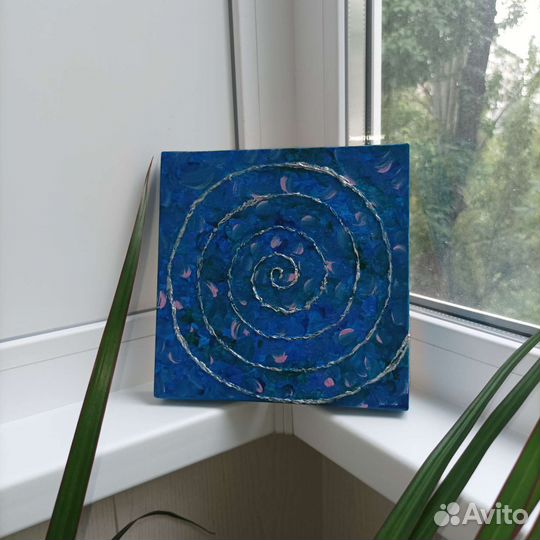 Дизайнерская картина в современный интерьер