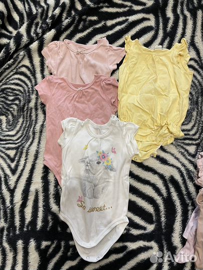 Детские вещи пакетом для девочки от 6 месяцев