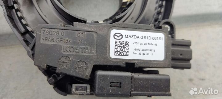 Шлейф на Mazda 6 GH