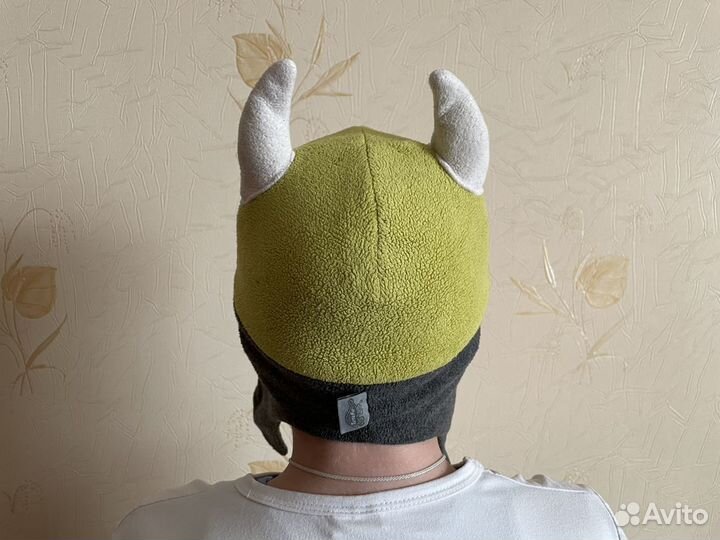 Шапка зимняя на возраст 6-8 лет