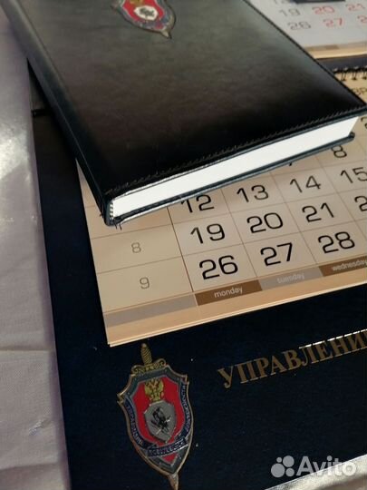 Комплект усб фсб РФ. Календарь. Ежедневник А5