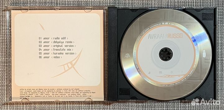 Авраам Руссо - Amor Maxi-Single CD Rus