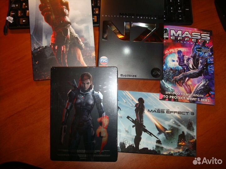 Mass Effect 3: Collector's Edition steelbook игра