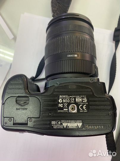 Sony A100 Kit Sigma 18-125