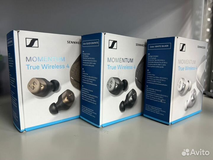 Sennheiser momentum true wireless 4 (4 штуки)