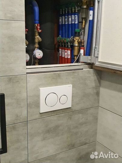 Установка унитаза, инсталляции. Сантехник Москва