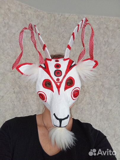 Маска ярмарочной козы