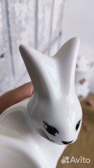 Пасхальный заяц солонка, пашотница