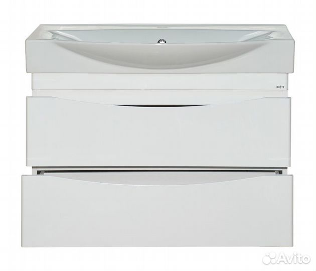 Тумба без раковины Misty п-элв01085-0112япо Белая