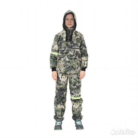 61245 Костюм Huntsman Антигнус-Люкс твил-пич зелен