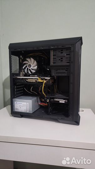 Игровой пк i3 10105f, rx 580