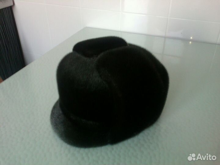 Новая мужская шапка из нерпы