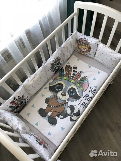 Бортики для кроватки