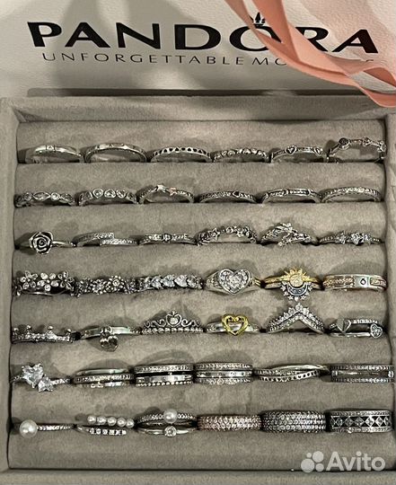 Кольцо Pandora Сердце