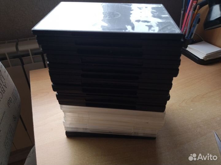 Боксы для cd dvd (футляры)