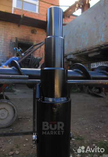 Переходник для монтажа винтовых свай JunJin