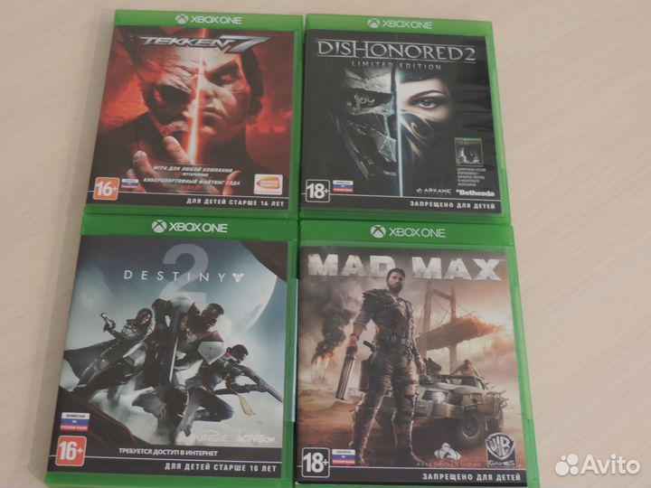 Игры на xbox one диски